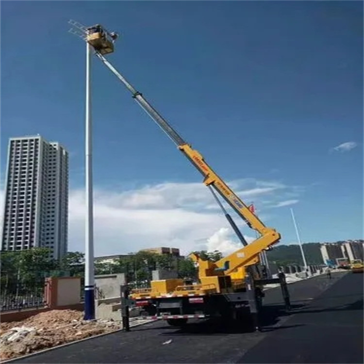 苍溪维修路灯的曲臂升降车出租